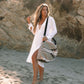 Sexy Long Sleeve Swimsuit Cover Up for Women