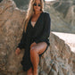 Sexy Long Sleeve Swimsuit Cover Up for Women
