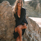 Sexy Long Sleeve Swimsuit Cover Up for Women