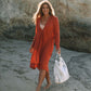 Sexy Long Sleeve Swimsuit Cover Up for Women