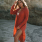 Sexy Long Sleeve Swimsuit Cover Up for Women