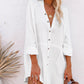 Button-Down Swimsuit Coverup for Women: Beach Dress