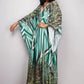 Plus Size Batwing Sleeve Beach Kaftan Swimsuit Cover Ups