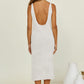 Sexy Crochet Swimsuit Cover Up - Side Split Beach Dress