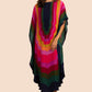 V-Neck Printed Kaftan: Swimsuit Cover Up & Lounge Dress