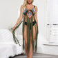 Sexy Side Split V-Neck Beach Caftan Cover-Up Dress
