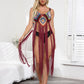 Sexy Side Split V-Neck Beach Caftan Cover-Up Dress
