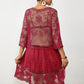 Women's V-Neck Lace Bikini Beach Dress Cover Up
