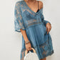 Women's V-Neck Lace Bikini Beach Dress Cover Up