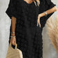 V-Neck Side Split Women's Swimwear Coverup