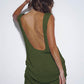 Scoop Neck Sleeveless Crochet Beach Dress
