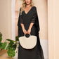 Women's V-Neck Batwing Sleeve Kaftan Beach Cover Up