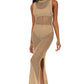 Women's Crochet Sleeveless Swimsuit Cover Up Beach Dress