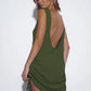 Scoop Neck Sleeveless Crochet Beach Dress