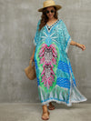 Print Kaftan Beach Loungewear Dress for Women