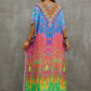 Print Kaftan Beach Loungewear Dress for Women