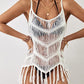 Sleeveless Hollow Out Crochet Bikini Cover Up