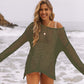 Women's Sexy Off-Shoulder Crochet Bikini Cover Up