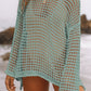 Women's Sexy Off-Shoulder Crochet Bikini Cover Up