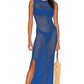 Women's Crochet Sleeveless Swimsuit Cover Up Beach Dress