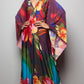 Plus Size Batwing Sleeve Beach Kaftan Swimsuit Cover Ups