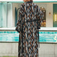 Zebras Print Beach Kimono Cardigans for Women
