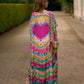 Women's Side Split Kaftan Swimsuit Cover-Up