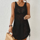 Sleeveless Crochet Beach Dress - Women's Bathing Suit Cover Up