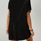 Women's Short Sleeve Crochet Swimsuit Cover Up