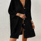 V-Neck Button-Down Beach Bikini Cover Up for Women