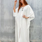 Women's Loose V-Neck Beach Caftan Cover Up Dress
