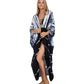 Plus Size Tie-Dye Beach Cardigan: Women's Swimsuit Cover Up