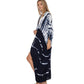 Plus Size Tie-Dye Beach Cardigan: Women's Swimsuit Cover Up