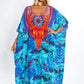 Women's Plus Size Half Sleeve Beach Caftan Cover Ups