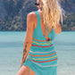 Hollow Backless Beach Tunic Dress - Women's Coverup
