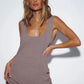 Scoop Neck Sleeveless Crochet Beach Dress