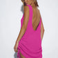 Scoop Neck Sleeveless Crochet Beach Dress