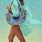 Long Sleeve Button-Down Beach Shirt Cover Up with Pocket for Women