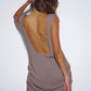 Scoop Neck Sleeveless Crochet Beach Dress