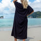 V Neck Beach Kaftan: Sexy Short Sleeve Swimsuit Cover Up