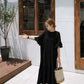 Women's Plus Size Ruffle Hem Swimsuit Cover Up Kaftan
