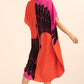 V-Neck Printed Kaftan: Swimsuit Cover Up & Lounge Dress