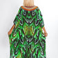 Women's Plus Size Printed Kaftan: Beach Loungewear Cover-Ups