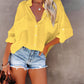 Pink Button Down Swimsuit Cover Up - Women's Beachwear