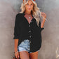 Pink Button Down Swimsuit Cover Up - Women's Beachwear