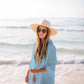 Women's Long Sleeve Button-Down Beach Shirt Cover Up