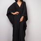 V-Neck Batwing Sleeve Plus Size Beach Caftan