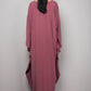 V-Neck Batwing Sleeve Plus Size Beach Caftan