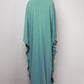 V-Neck Batwing Sleeve Plus Size Beach Caftan