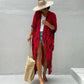Plus Size Tie-Dye Beach Cardigan: Women's Swimsuit Cover Up